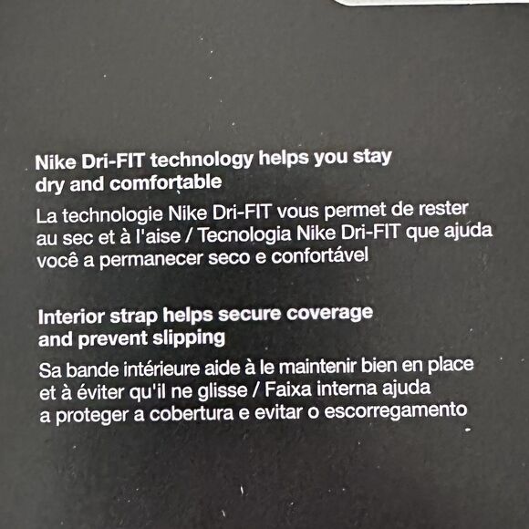 Nike Pro Hijab Dri-FIT Volleyball Basketball Track Head Cover Women’s Sz XS/S - Picture 3 of 6